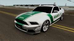 Ford Mustang Shelbi GT 500 2013 Dubai Police para GTA San Andreas