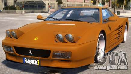 Gold Ferrari 512 para GTA 4