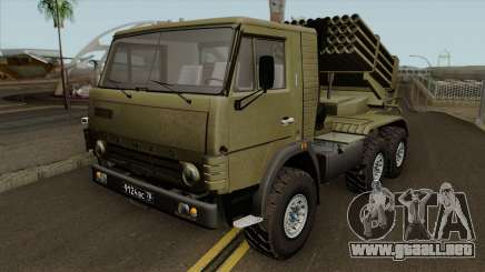 KamAZ-5410 BM-21 Grad para GTA San Andreas