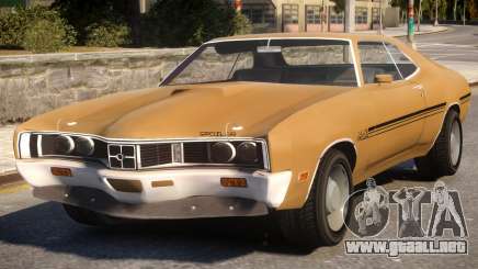 1970 Mercury Cyclone Spoiler para GTA 4