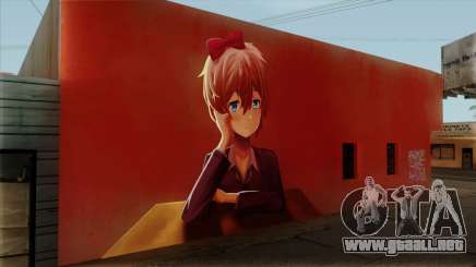 Sayori Art Wall para GTA San Andreas