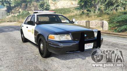 Ford Crown Victoria Sheriff CVPI [replace] para GTA 5