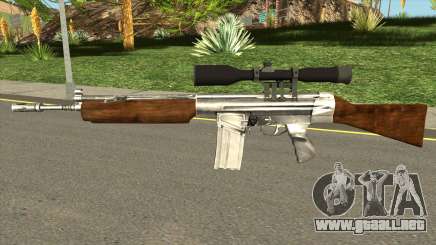 HK G3 Wood para GTA San Andreas