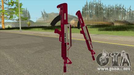 Bullpup Rifle Pink GTA V para GTA San Andreas