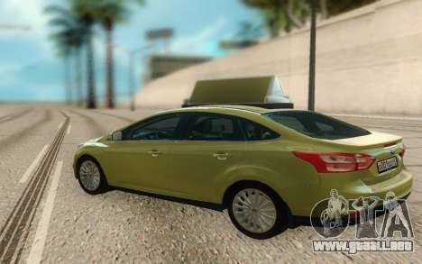 Ford Focus Taxi para GTA San Andreas