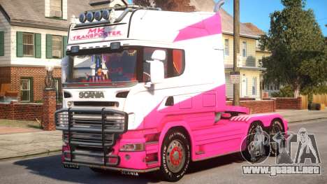 Scania R580 Longline Custom PJ9 para GTA 4