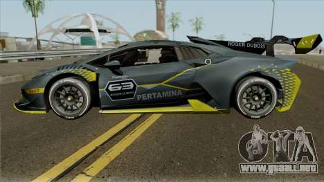 Lamborghini Huracan Super Trofeo EVO 2018 para GTA San Andreas