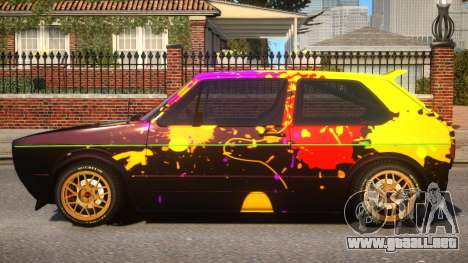 Volkswagen Golf MK1 RS4 P2 para GTA 4