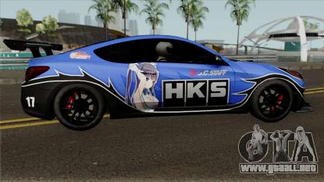 Hyundai Genesis Coupe HKS para GTA San Andreas