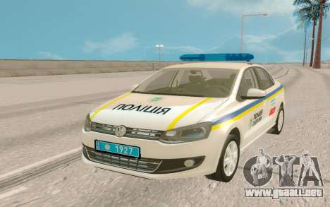 Volkswagen Polo (Ucrania) para GTA San Andreas