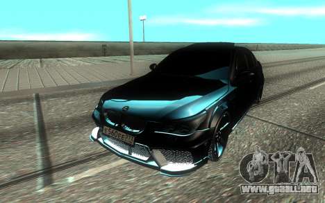 BMW M5 E60 HAMANN Style para GTA San Andreas