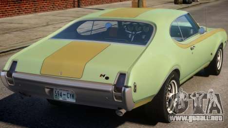 1969 Oldsmobile Cutlass Hurst 442 para GTA 4