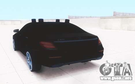 Mercedes-Benz W213 E500 President para GTA San Andreas