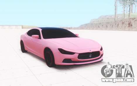 Maserati Levante 2017 para GTA San Andreas