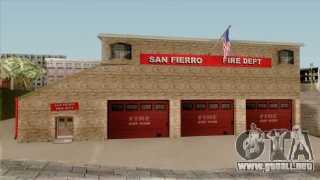 New Fire House in SF para GTA San Andreas