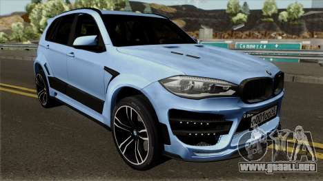 BMW X5M Regendage para GTA San Andreas