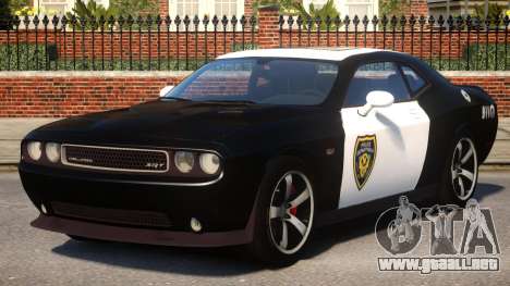 Dodge Challenger SRT8 Police para GTA 4