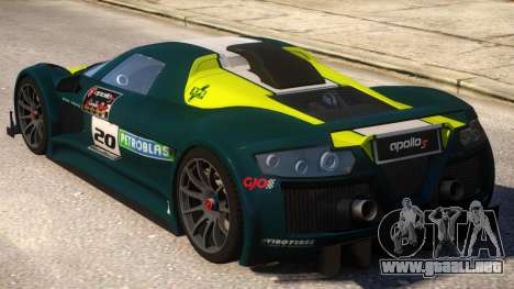 2011 Gumpert Apollo S N20 para GTA 4