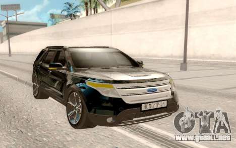 Ford Explorer V para GTA San Andreas