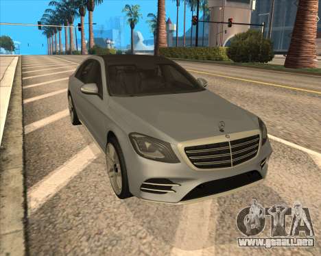 Mercedes-Benz S560 para GTA San Andreas