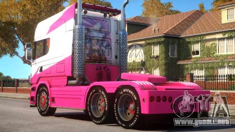 Scania R580 Longline Custom PJ9 para GTA 4