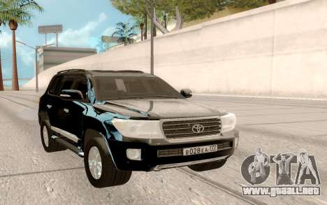 Toyota Land Cruiser 200 DARK para GTA San Andreas