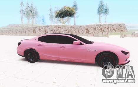 Maserati Levante 2017 para GTA San Andreas