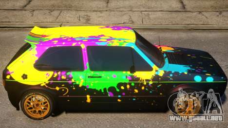 Volkswagen Golf MK1 RS4 P2 para GTA 4