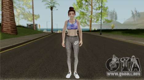 Mai Shiranui Casual para GTA San Andreas