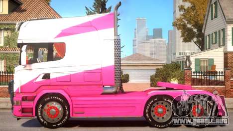 Scania R580 Longline Custom PJ9 para GTA 4