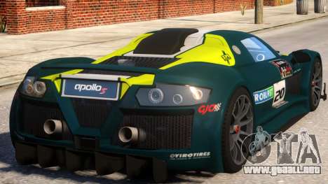 2011 Gumpert Apollo S N20 para GTA 4