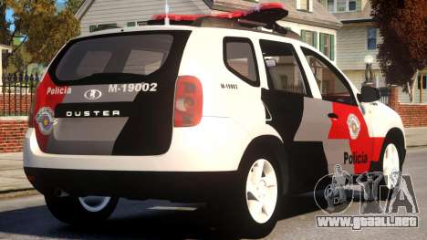 Duster PMESP ELS 8 para GTA 4