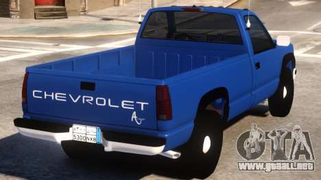 1997 Chevrolet Silverado para GTA 4