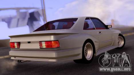 Mercedes-Benz C126 560SEC para GTA San Andreas