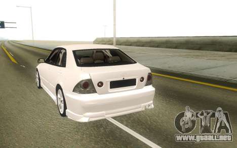 Toyota Altezza Stock para GTA San Andreas