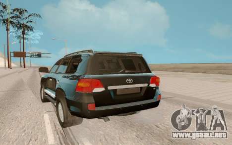 Toyota Land Cruiser 200 DARK para GTA San Andreas