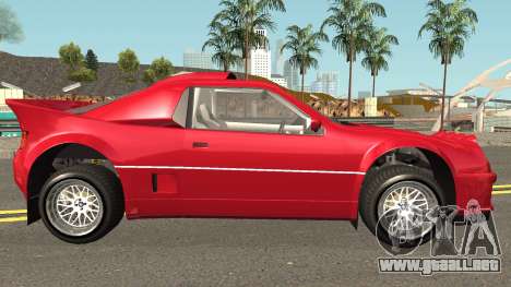 Vapid GB200 GTA V IVF para GTA San Andreas