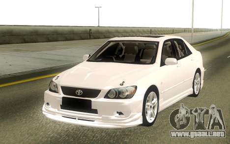 Toyota Altezza Stock para GTA San Andreas