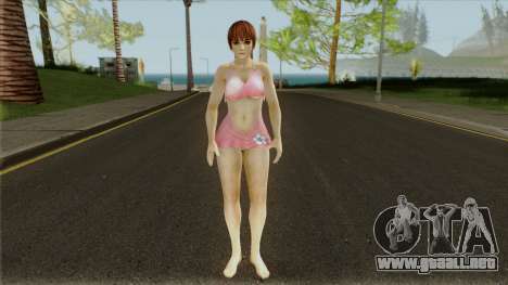Kasumi Summer Pink Outfit para GTA San Andreas