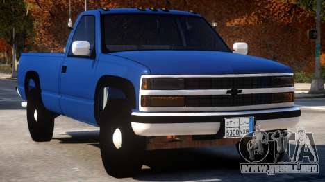 1997 Chevrolet Silverado para GTA 4