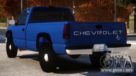 1997 Chevrolet Silverado para GTA 4