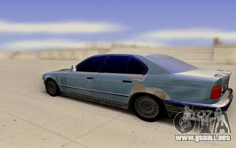 BMW E34 520 Damaged para GTA San Andreas