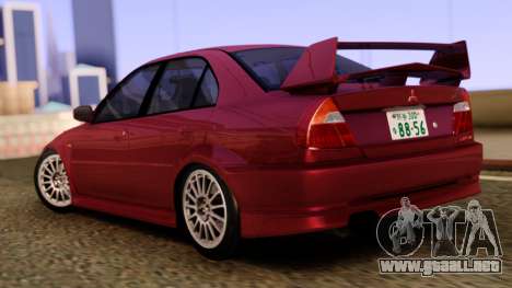 Mitsubishi Lancer Evolution VI para GTA San Andreas