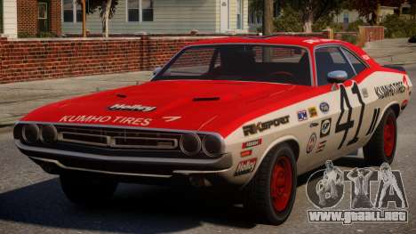 Dodge Challenger 1971 PJ3 para GTA 4