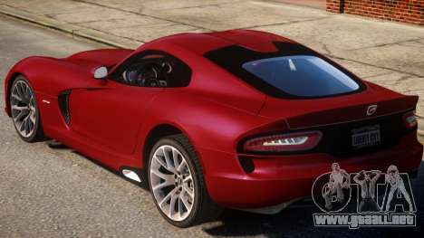 2013 SRT Viper GTS Coupe para GTA 4