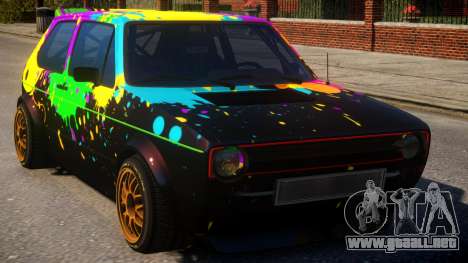 Volkswagen Golf MK1 RS4 P2 para GTA 4