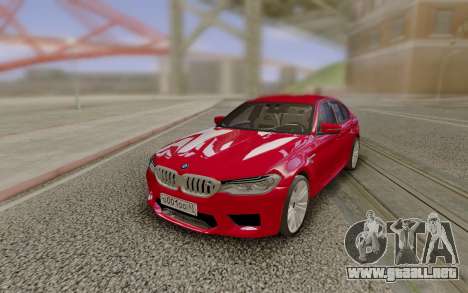 BMW M5 F90 para GTA San Andreas