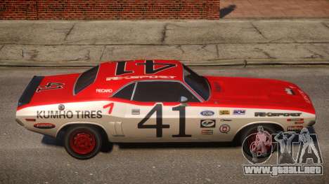 Dodge Challenger 1971 PJ3 para GTA 4