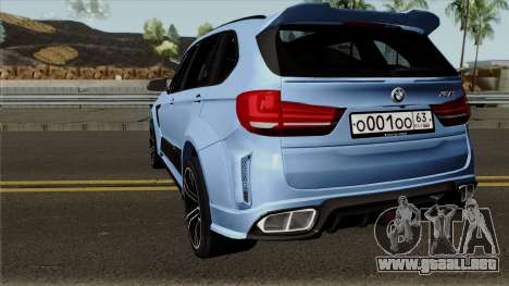 BMW X5M Regendage para GTA San Andreas