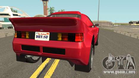 Vapid GB200 GTA V IVF para GTA San Andreas